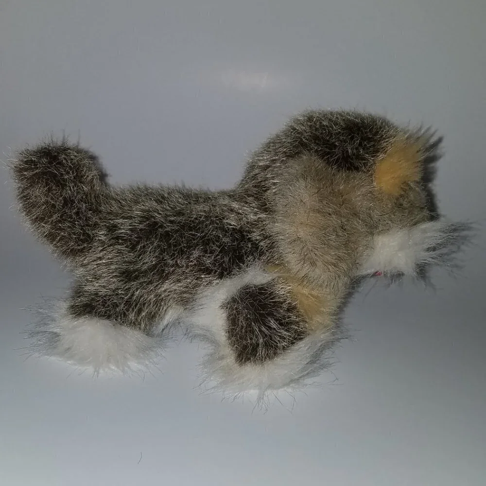 VTG Amela Dog Plush Stuffed Animal Toy Brown Tan White 5